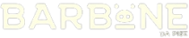 Logo Barbone da Pise bianco